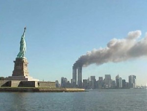 statue of liberty on 9 11